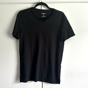Goodfellow & Co. Black V-Neck T-shirt